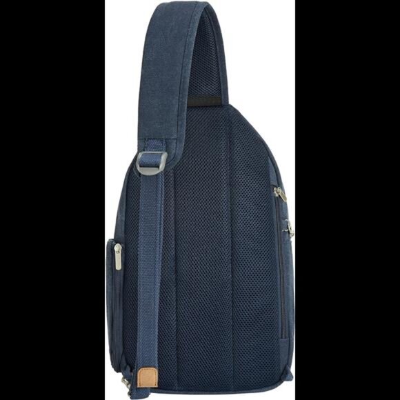 Anti-Theft Heritage Sling, Indigo, 9.5 w x 16 H x 4.25 D  Anti-Theft Heritage Sling, Indigo, 9.5\